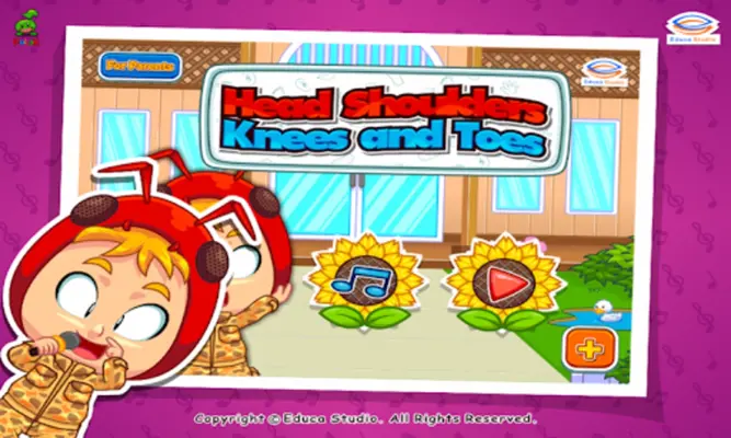 Kids Song Head Shoulder Knees android App screenshot 9