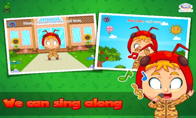 Kids Song Head Shoulder Knees android App screenshot 12