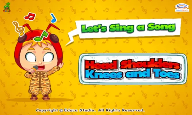 Kids Song Head Shoulder Knees android App screenshot 13